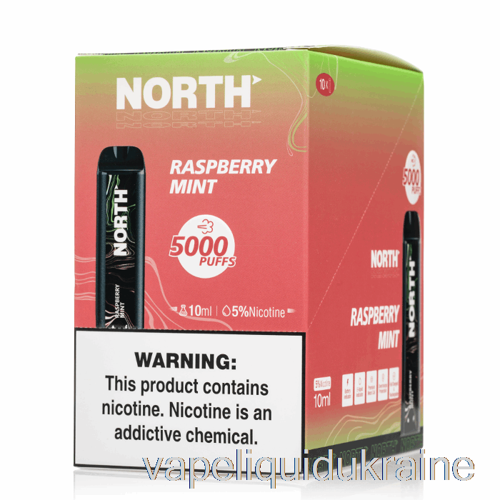 Vape Liquid Ukraine [10-Pack] North 5000 Disposable